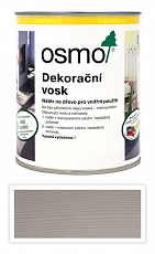 OSMO Dekoračný vosk transparentný 0.75 l Biely 3111