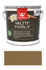 TIKKURILA Valtti wood oil - olej na terasy a nábytok 2.7 l Heinä 5064