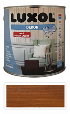 LUXOL Dekor - krycia olejová lazúra na drevo 2.5 l Tík