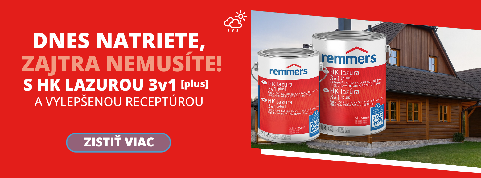 REMMERS HK lazura 3v1 Plus